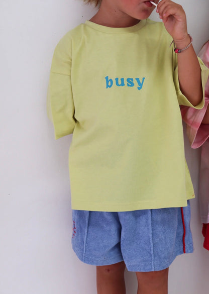 LENN LABEL - BUSY TEE LIME