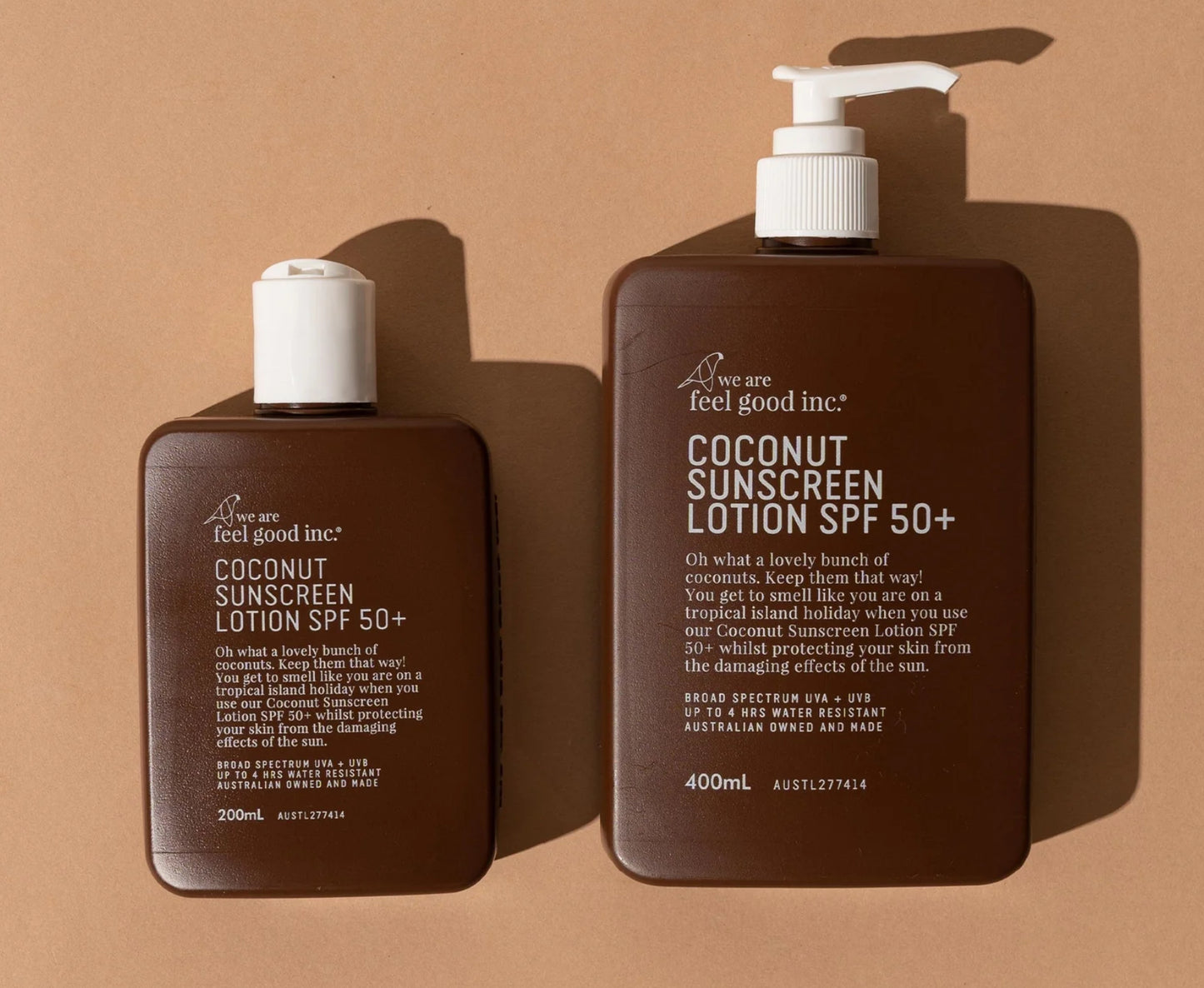 FEEL GOOD INC - COCONUT SUNSCREEN LOTION SPF50+