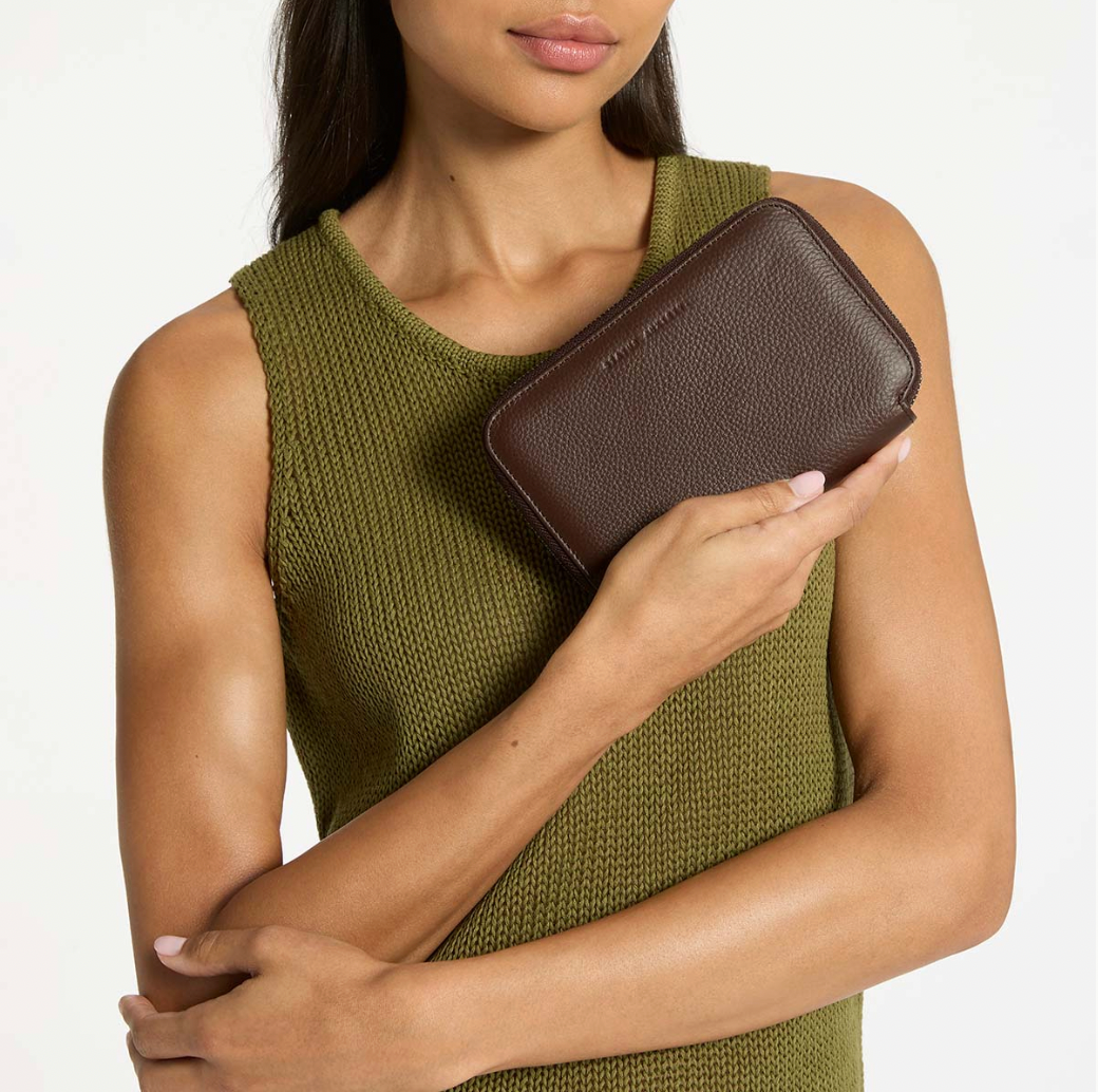 STATUS ANXIETY - NOWHERE TO BE FOUND PASSPORT WALLET | COCOA