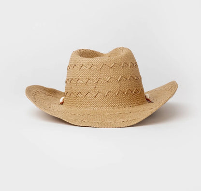 Rusty- Annie Straw Cowboy Hat