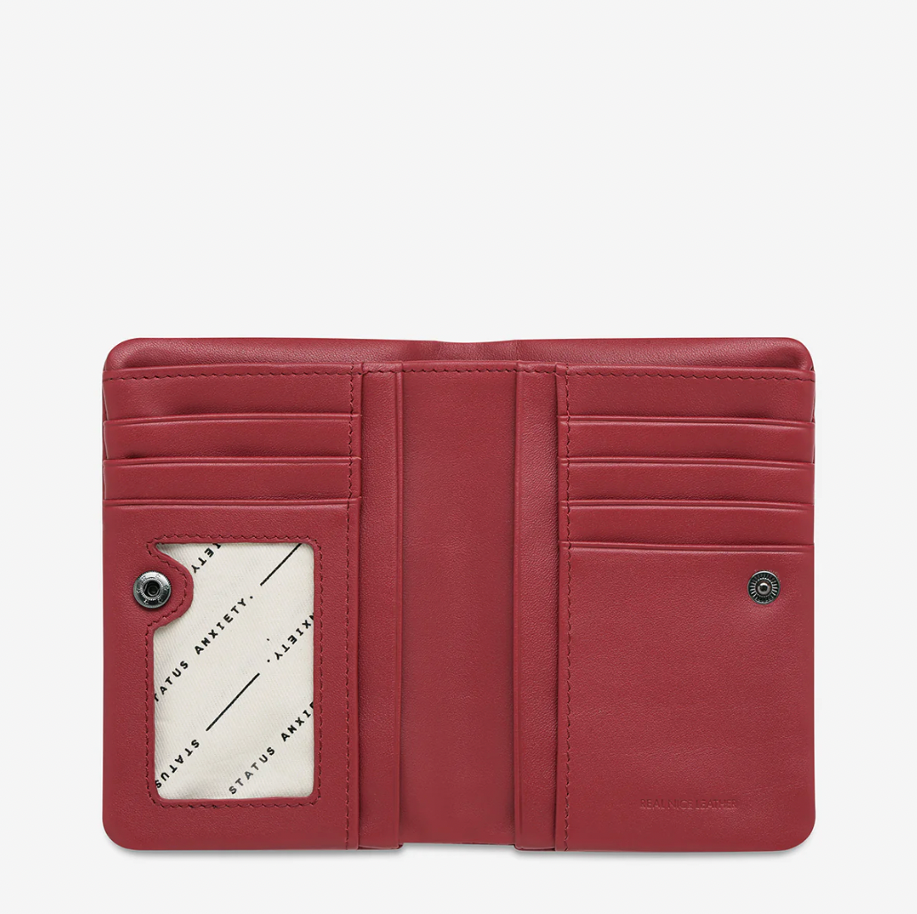 STATUS ANXIETY - IS NOW BETTER WALLET | ROUGE NAPPA