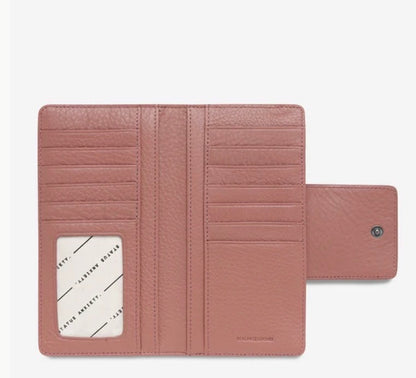 | RUINS WALLET - DUSTY ROSE