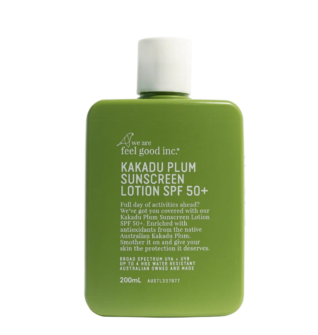 FEEL GOOD INC - KAKADU PLUM SUMSCREEN LOTION SPF50+