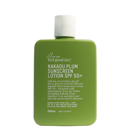 FEEL GOOD INC - KAKADU PLUM SUMSCREEN LOTION SPF50+