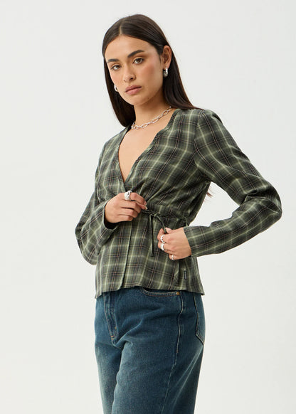 AFENDS - JONAH LONG SLEEVE TOP