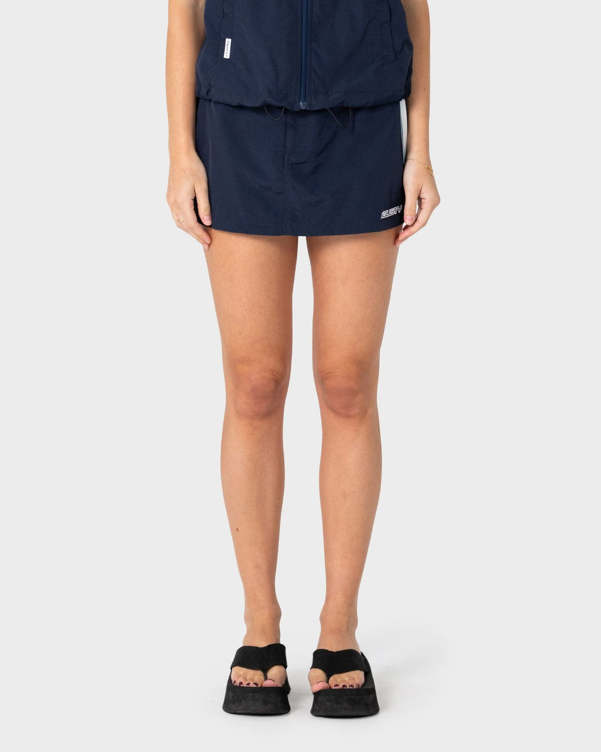 RUSTY — LOMBARDI NYLON MINI SKIRT