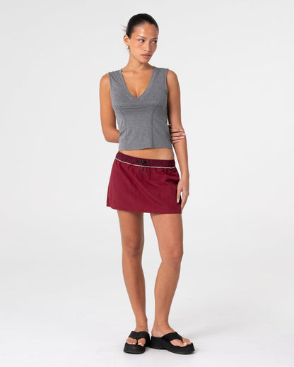 RUSTY — BREEZY WIND CHEATER MINI SKIRT