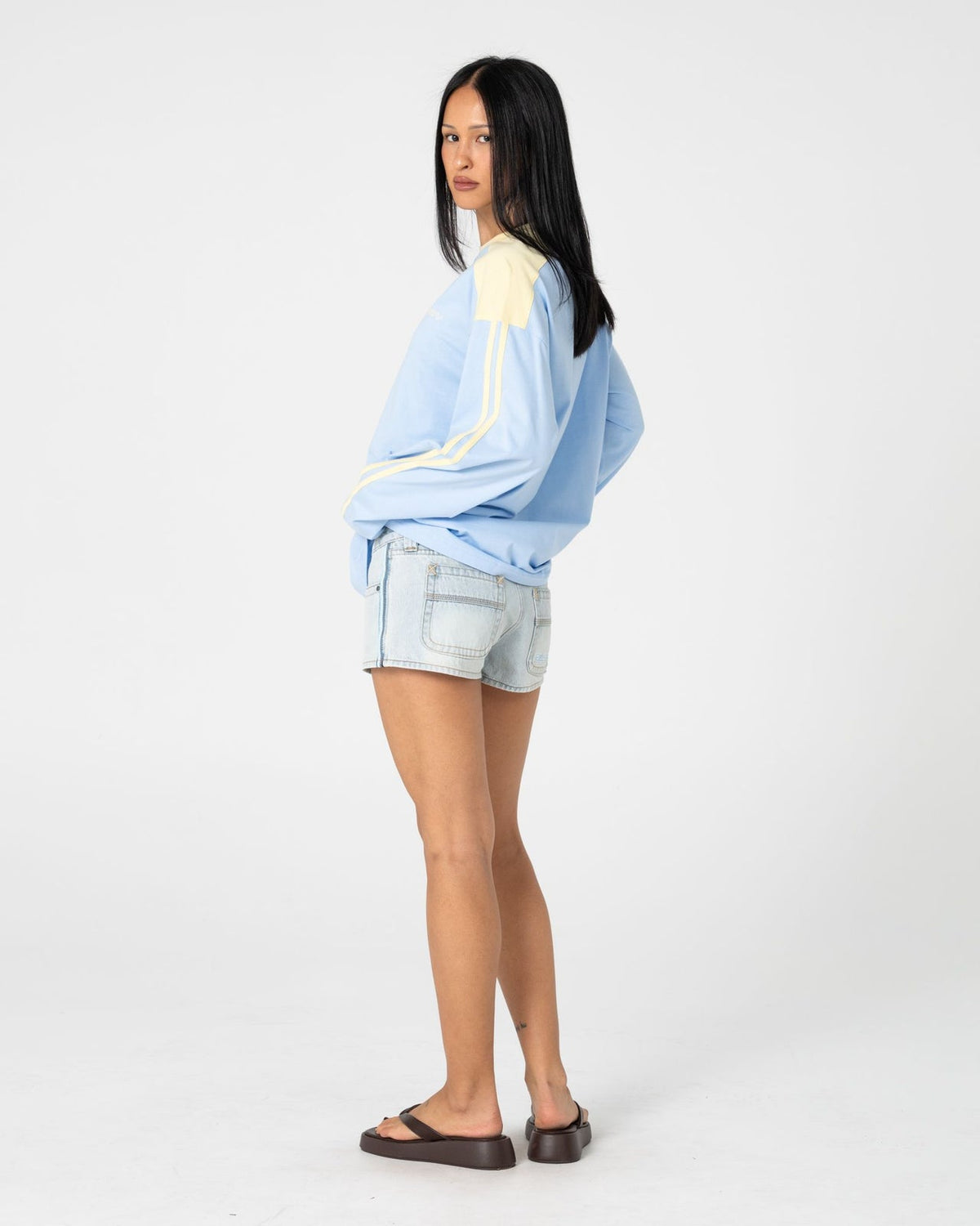 RUSTY — PENNY OVERSIZED LONG SLEEVE TEE