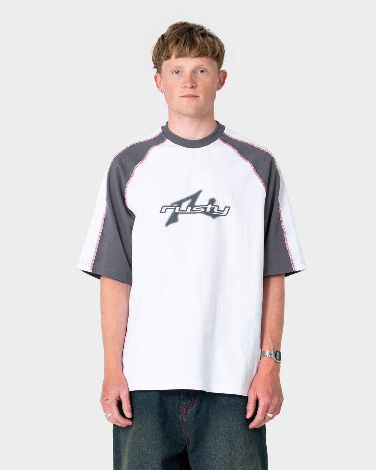 RUSTY — FADE-R SHORT SLEEVE TEE