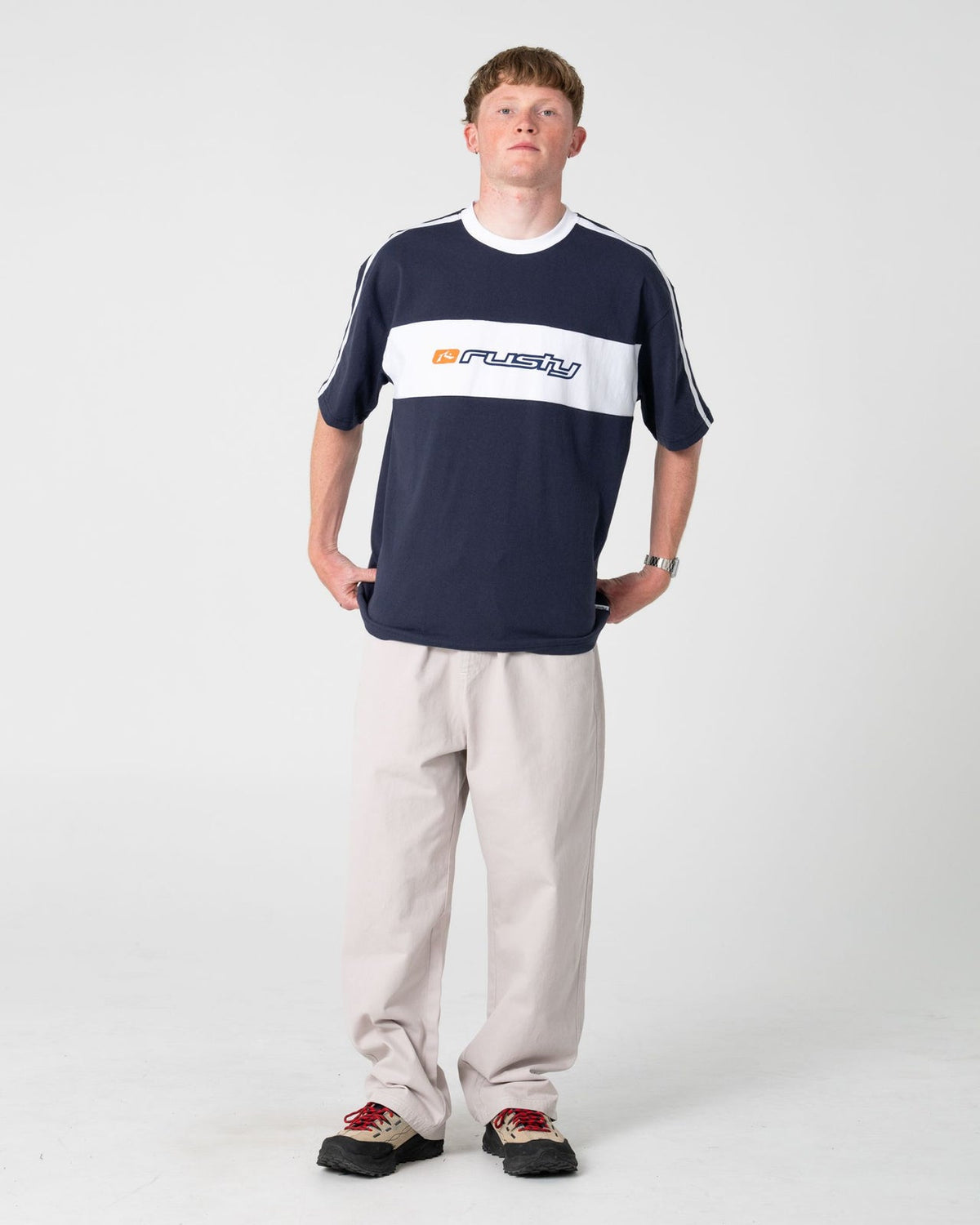 RUSTY — SUPER SHAOLIN 3.0 SHORT SLEEVE TEE