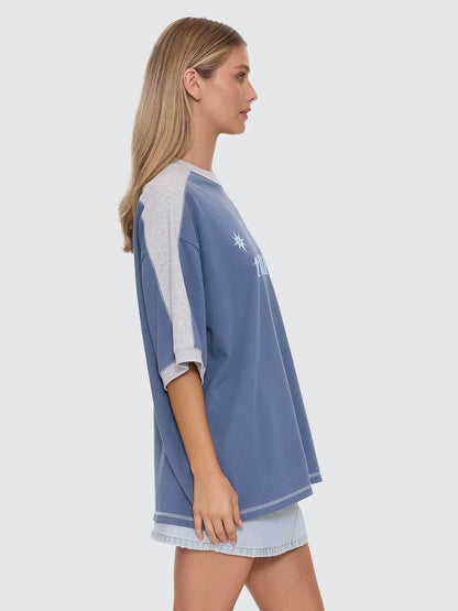 THRILLS - HOTSHOT PANELLED OVERSIZED TEE