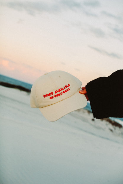 'SPACE AVAILABLE (in-your-mind)' DAD CAP